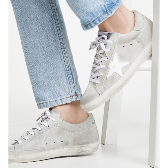 Golden Goose Superstar in Ice Suede sz 37 NIB - Picture 2 of 8